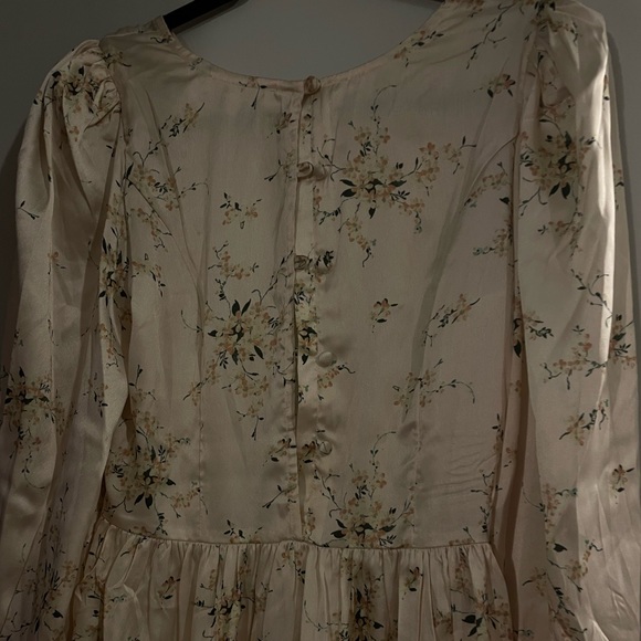 LoveShackFancy Garcia Mini Dress Floral - Picture 4 of 11